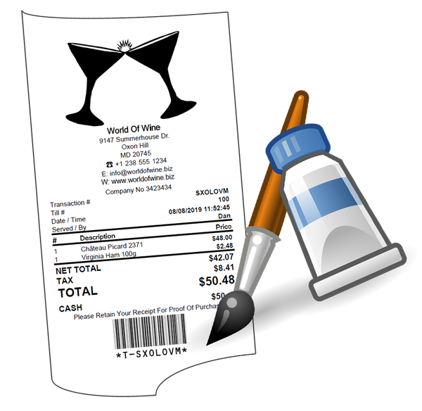 Receipt Designer